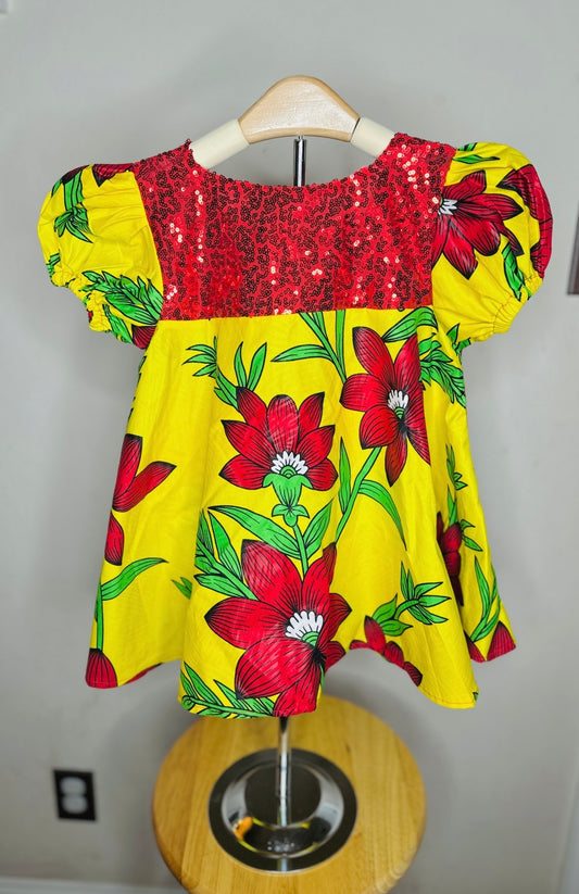 Sunrise toddler dress for any event age 12 to 24 months