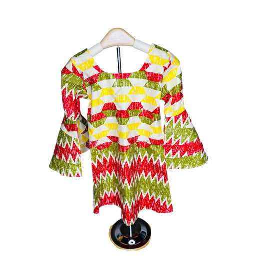 Multicolor Baby girl flawless dress.