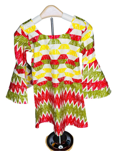 Multicolor Baby girl flawless dress.
